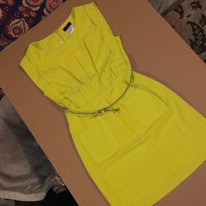 WILL BE DONATED SOON- Lime Green Sleeveless Dress